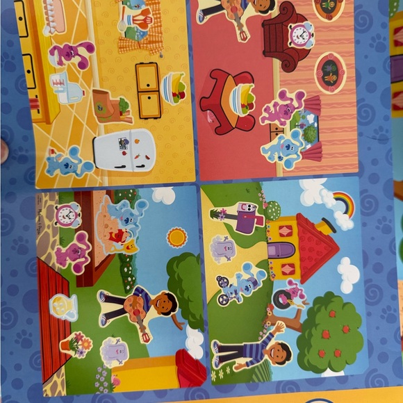 Blue’s Clues & You Melissa & Doug Magnetic Wooden Puzzle Set - Nearly complete! - Picture 5 of 12